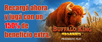 Bono de Bienvenida 100% Extra promotion banner